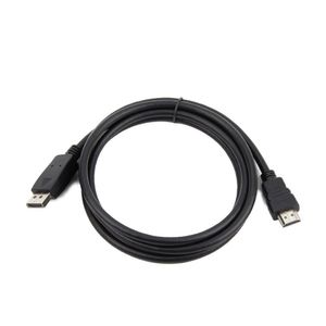 Gembird DisplayPort - HDMI, 1m HDMI A Zwart