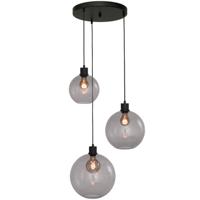 Masterlight Vide hanglamp Lazise zwart 2642-05-05-35-3-223