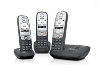 Gigaset A415A Trio DECT-telefoon Zwart Nummerherkenning