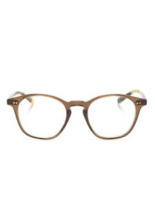 Oliver Peoples lunettes de vue Ronne à monture ronde - Marron