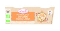 Babybio Groenten kalkoen rijst 8 maanden 200g bio (2 st)