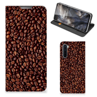OnePlus Nord Flip Style Cover Koffiebonen
