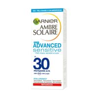 Garnier Ambre Solaire Advanced Sensitive Spf+30 Zonnebrandcrème - 50ml