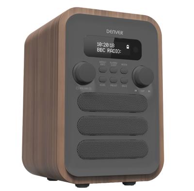 Denver DAB-48 Keukenradio VHF (FM), DAB+ Bluetooth Grijs