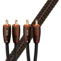AudioQuest Big Sur RCA audiokabel 0,6 m 2 x RCA zwart - audiokabel (2 x RCA, 2 x RCA, koper, 0,6 m, zwart)