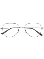 Calvin Klein lunettes de vue à monture aviateur - Noir