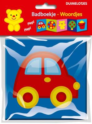 Ballon, Uitgeverij De Duimelotjes bad  en linnenboekjes   Badboekje   Woordjes
