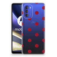 Motorola Moto G51 5G Siliconen Case Cherries - thumbnail