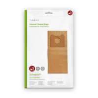 Nedis Stofzuigerzak | 10 Stuks | Papier | voor Philips | Bruin | 1 stuks - DUBG111PHS10 DUBG111PHS10