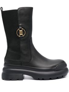 LIU JO bottes Amy en cuir - Noir