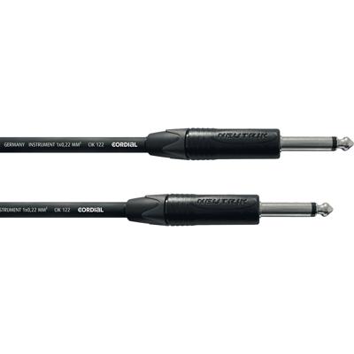 Cordial CPI3PP Peak 6.3mm TS jack instrumentkabel 3m Cordial CPI3PP Peak 6.3mm TS jack instrumentkabel 3m