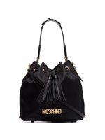 Moschino sac seau à lien de resserrage - Noir - thumbnail