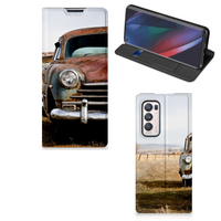 OPPO Find X3 Neo Stand Case Vintage Auto - thumbnail