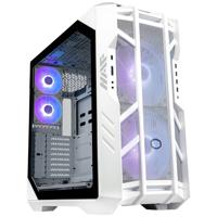 Cooler Master HAF700 White Midi-tower PC-behuizing Wit 4 voorgeïnstalleerde LED-ventilators, Stoffilter