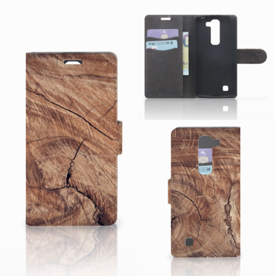 LG Magna | G4C Book Style Case Tree Trunk