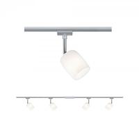 Paulmann Blossom Compleet railsysteem URail G9 40 W LED Chroom, Chroom (mat), Satijn