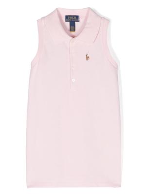 Ralph Lauren Kids Poloshirt met borduurwerk - Roze