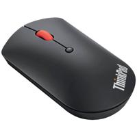 Lenovo ThinkPad Silent Muis Bluetooth Optisch Zwart 3 Toetsen 800 dpi, 1600 dpi, 2400 dpi - thumbnail