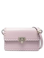 Valentino Garavani sac porté épaule en cuir à ornements Rockstud23 - Rose - thumbnail