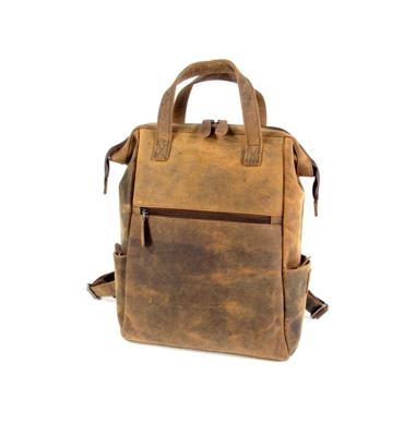 1 vaks toploader rugzak hunter bruin