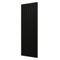 Plieger Designradiator Cavallino Retto Dubbel 1549 Watt Middenaansluiting 180x60,2 cm Mat Zwart - thumbnail