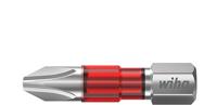 Wiha 42539 Kruis-bit PH 2 Molybdeen-vanadium-staal Gehard 25 stuk(s)