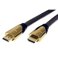 ROLINE PREMIUM HDMI Ultra HD Kabel met Ethernet, M/M, zwart, 9 m - thumbnail