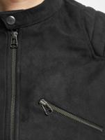 Jack & Jones / leren jas jprRick in grijs