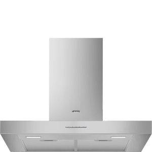 Smeg KBT700XE afzuigkap Muurmontage Roestvrijstaal 463 m³/uur A