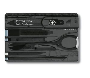 Victorinox SwissCard 0.7133.T3 Zakgereedschapsset Aantal functies 10 Grijs