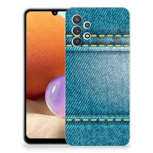 Samsung Galaxy A32 4G | A32 5G Enterprise Editie Silicone Back Cover Jeans