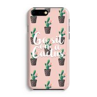 Cactus quote: Volledig Geprint iPhone 7 Plus Hoesje - thumbnail