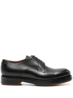 Zegna derbies en cuir verni à lacets - Noir - thumbnail