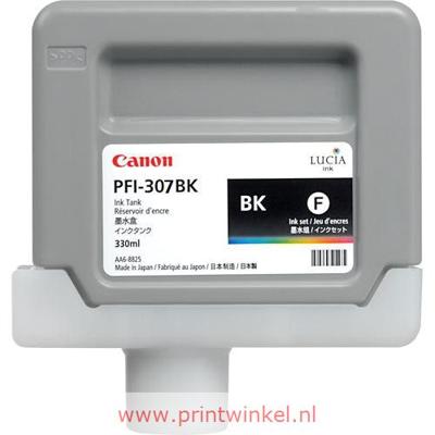 Canon PFI-307BK Origineel Zwart