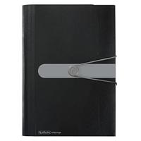 Herlitz 11208394 Documentenmap PP 12 tabbladen zwart to go