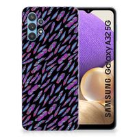 Samsung Galaxy A32 5G TPU bumper Feathers Color - thumbnail