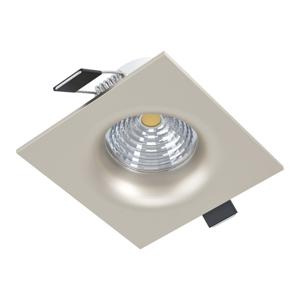 Eglo Vierkante led spot Saliceto 6w - 2700K - 8,8cm metaalgrijs 98474