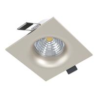 Eglo Vierkante led spot Saliceto 6w - 2700K - 8,8cm metaalgrijs 98474 - thumbnail