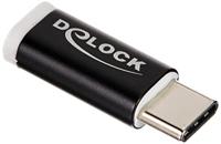 DELOCK Adapter USB Type-C St (Device) > USB Micro B-aansluiting (Host) zwart