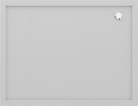 Wisa Maia douchebak 120x80cm, mat wit