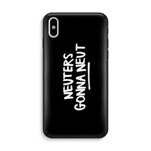 Neuters (zwart): iPhone X Tough Case