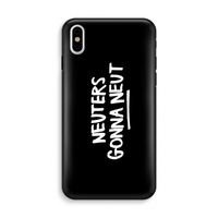 Neuters (zwart): iPhone X Tough Case - thumbnail