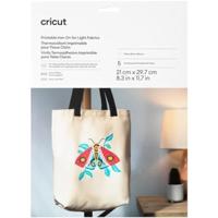 Cricut™ Opstrijkbaar voor lichte stoffen - A4 (5 ct), wit