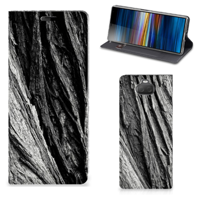 Book Wallet Case Sony Xperia 10 Boomschors Grijs Book Wallet Case Sony Xperia 10 Boomschors Grijs