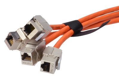 Digitus DN-CT-10M-20 19 inch Klittenband Zwart