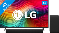 LG 43NANO81T6A (2024) + Soundbar - thumbnail