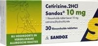 Cetirizine 2HCl 10 mg