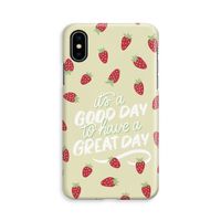 Don't forget to have a great day: iPhone X Volledig Geprint Hoesje - thumbnail