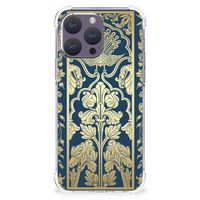 iPhone 15 Pro Max Case Beige Flowers - thumbnail