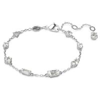 Swarovski 5661530 Armband Mesmera zilverkleurig-wit 15-19,5 cm